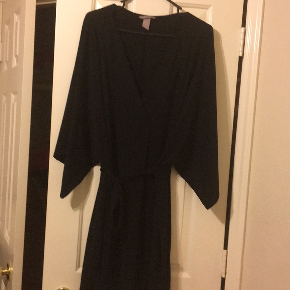 Black tunic dress H&M 2XL